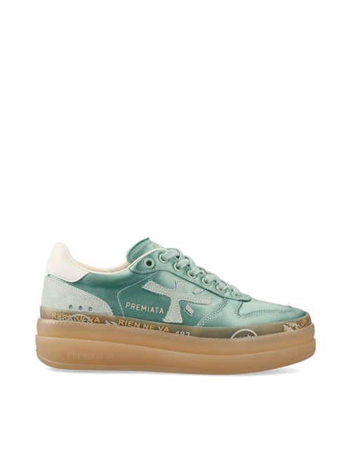 Fabric sneakers with suede inserts PREMIATA | MICOL VAR7440
